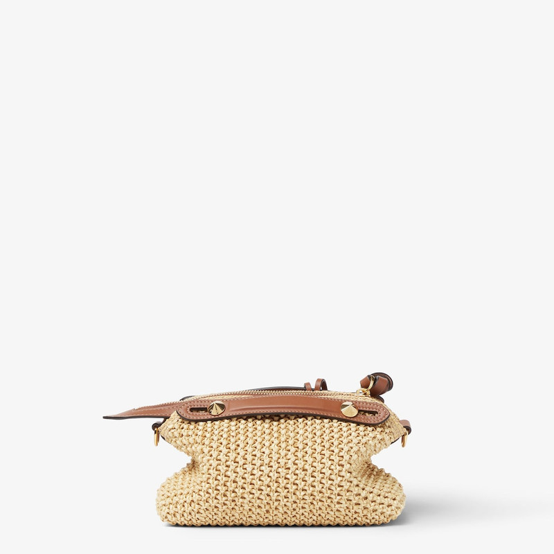 By The Way Soft Mini Woven raffia-effect material mini-bag 5
