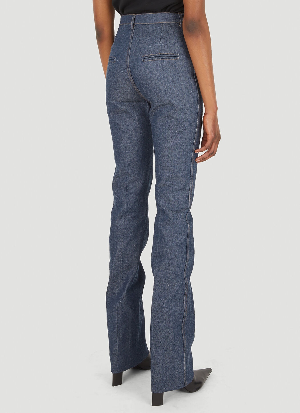 Straight-Leg Denim Jeans - 4