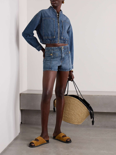 ULLA JOHNSON The Camille denim shorts outlook