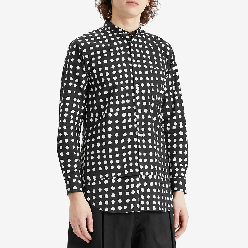 BLACK COMME des GARÇONS Comme des Garçons Black x Filip Pagowski Polka Dot Shirt outlook