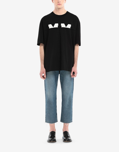 Maison Margiela Spliced MM logo T-shirt outlook