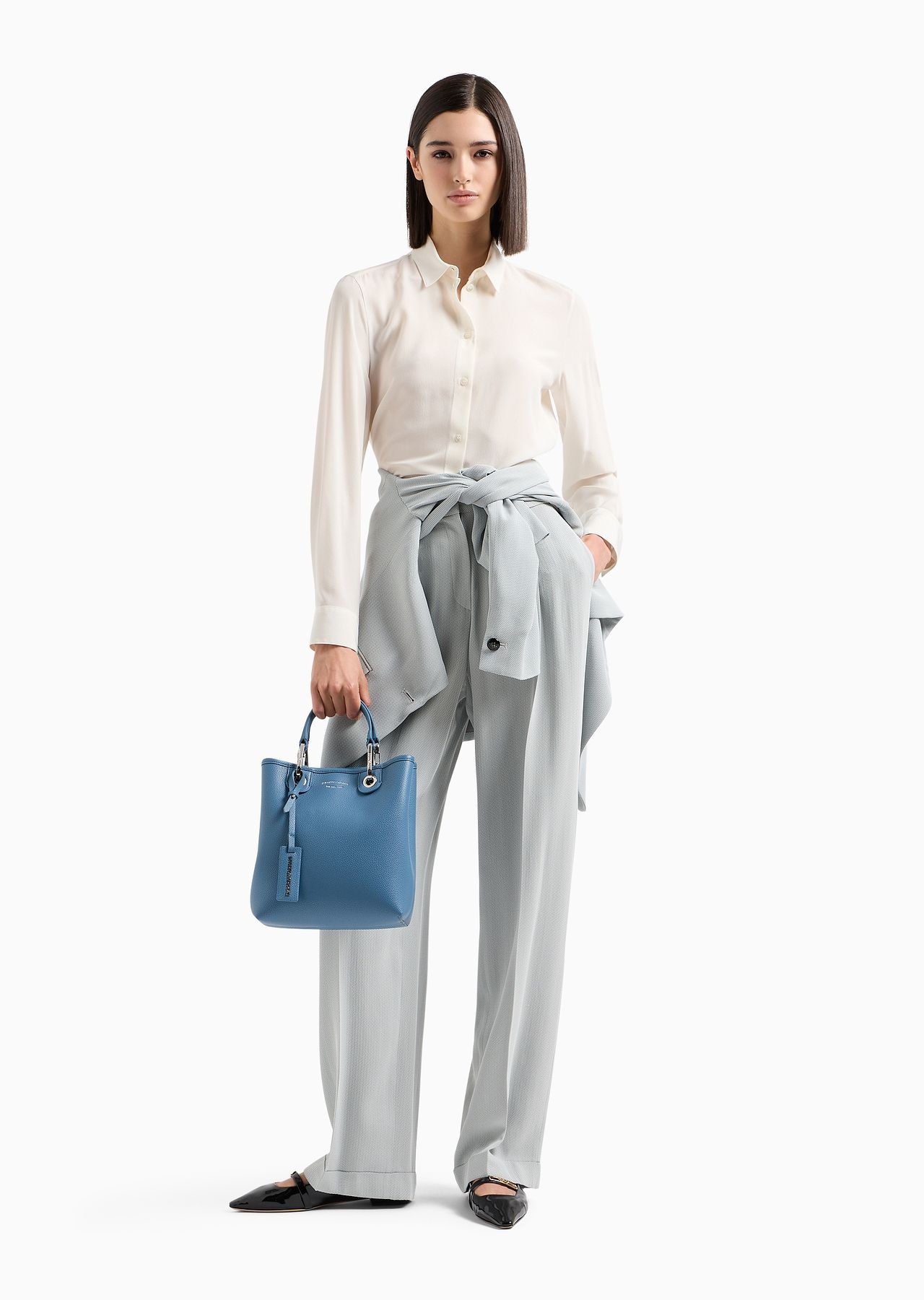 Deer-print MyEA vertical shopper bag - 7