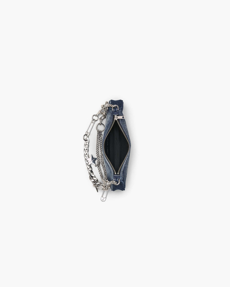 THE FADED DENIM CHARM SHOULDER BAG 5