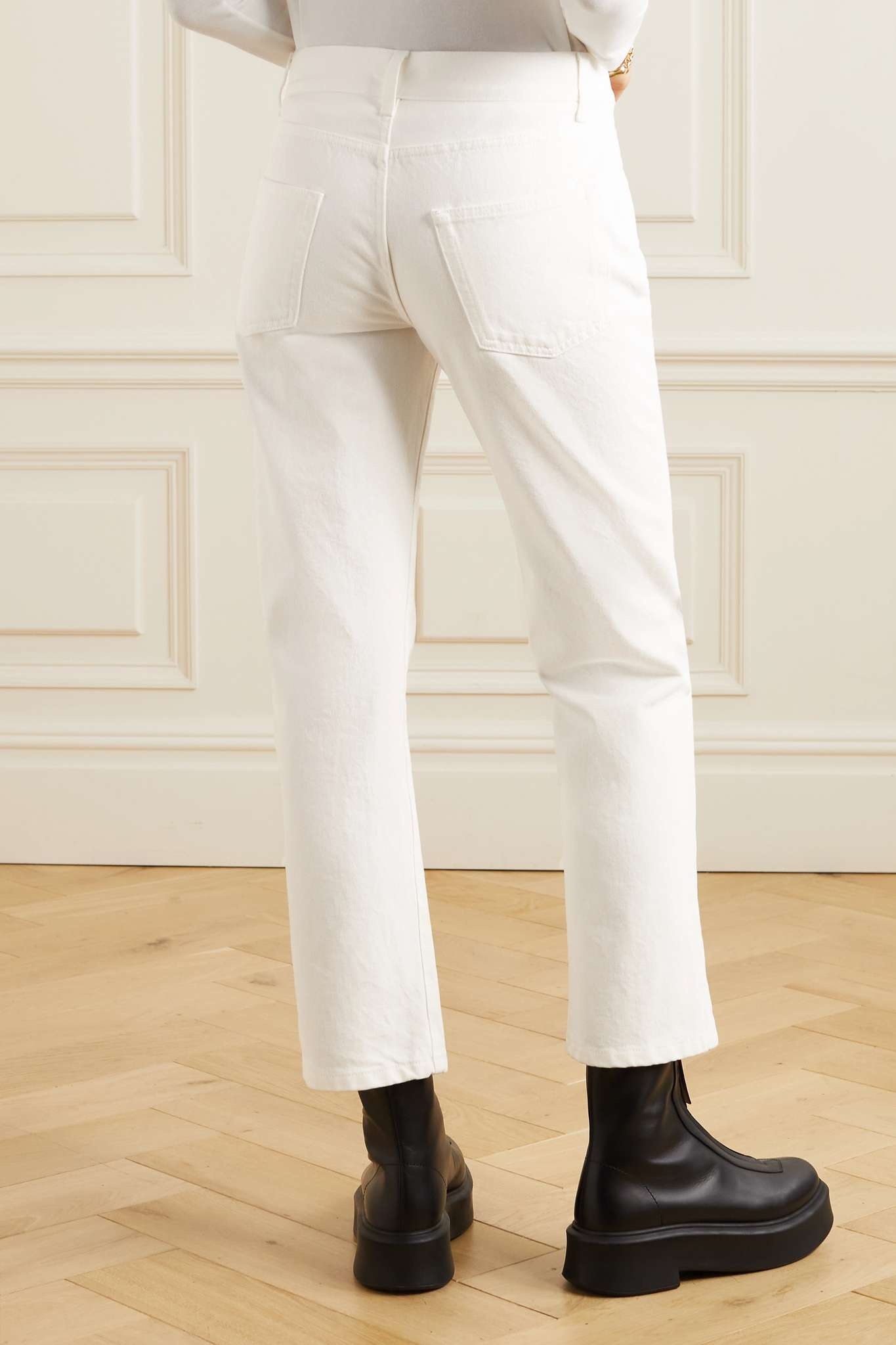 Goldin low-rise straight-leg jeans - 4