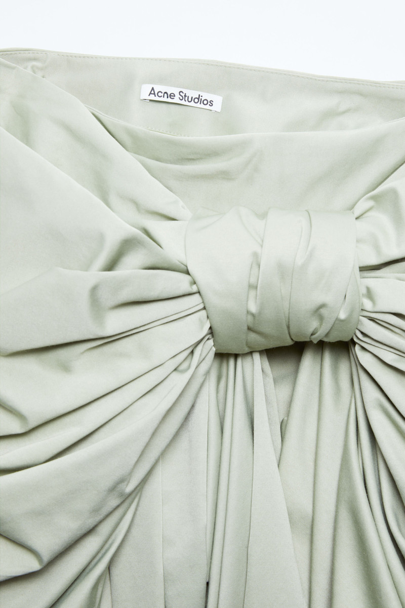 Bow skirt - Light green 3