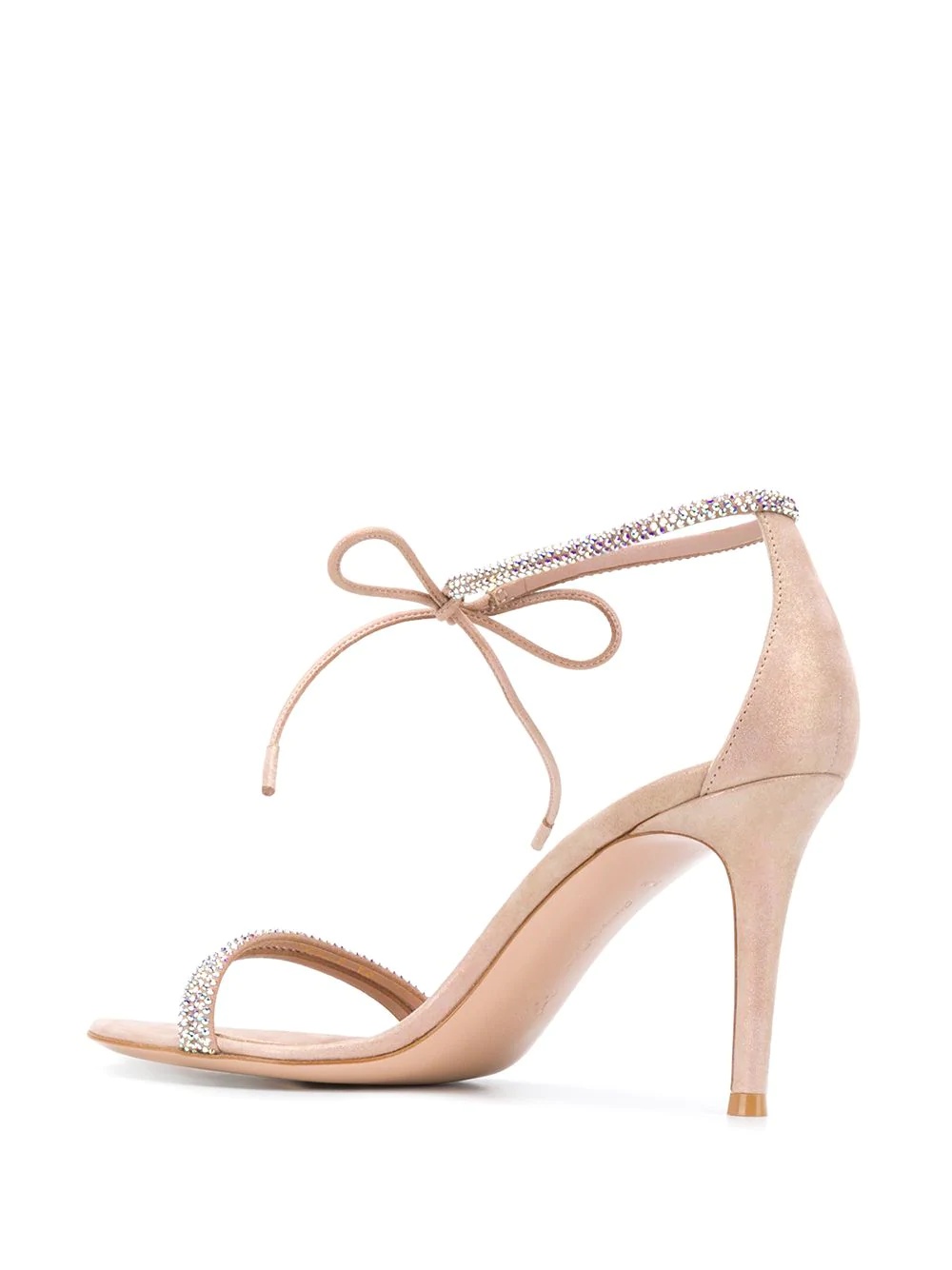 embellished heeled sandals - 3