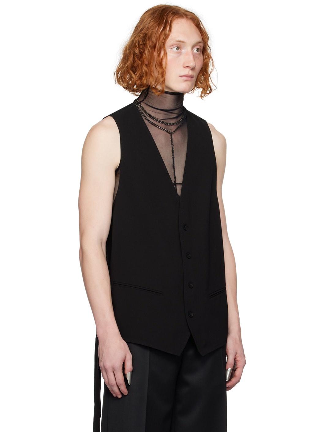 Black Ruben Waistcoat - 2