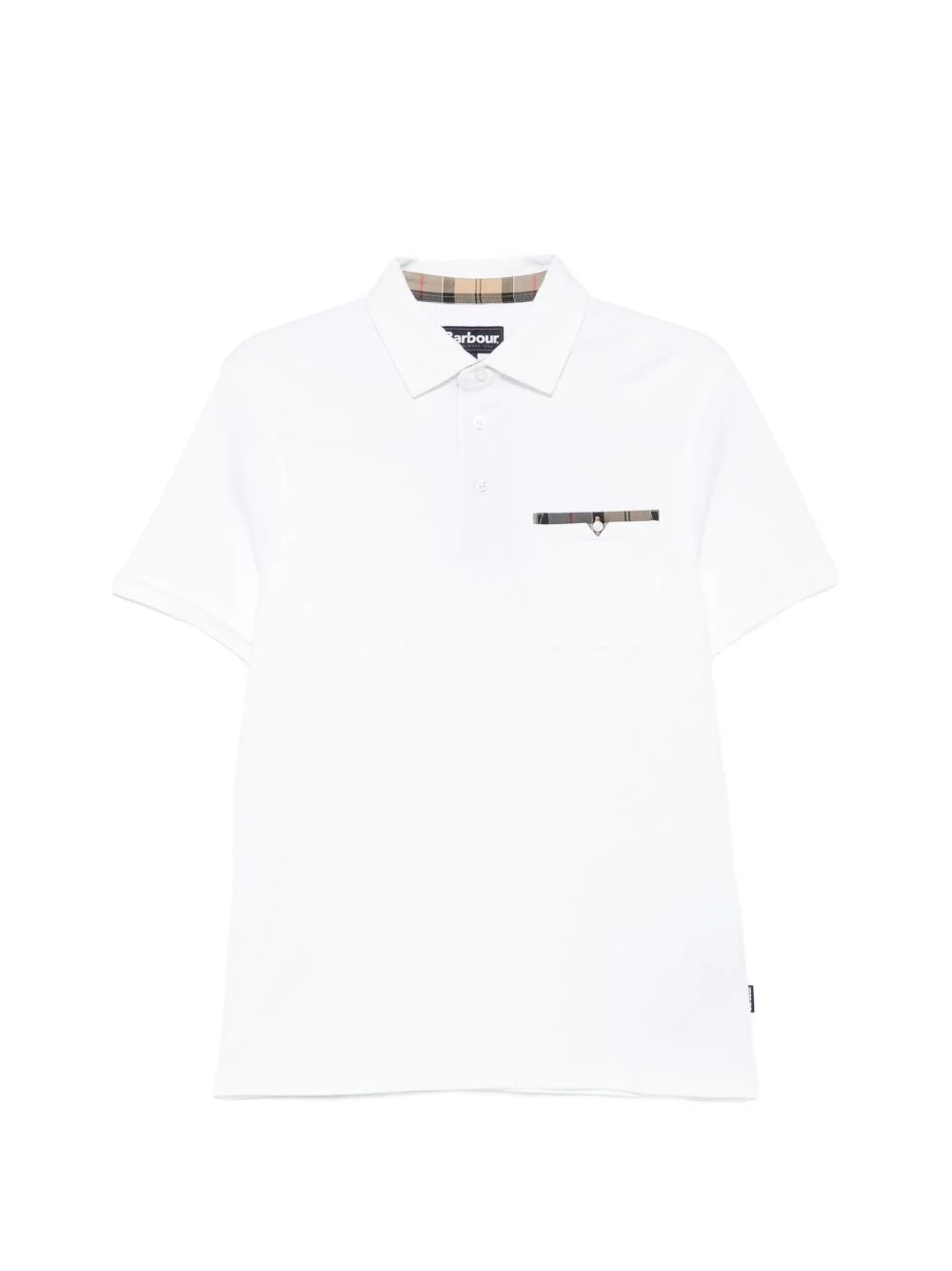 half-button polo shirt - 1