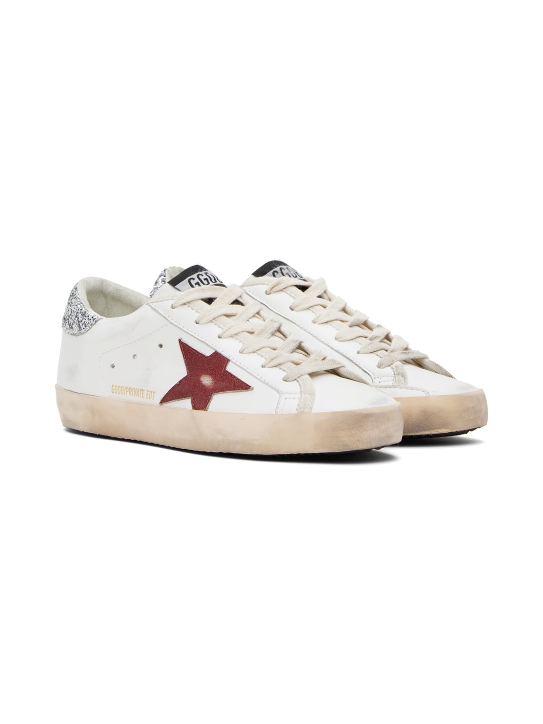 SSENSE Exclusive White Limited Edition Superstar Sneakers - 4
