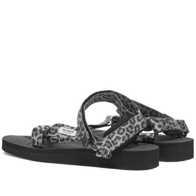 WACKO MARIA Wacko Maria x Suicoke Leopard Beach Sandal outlook