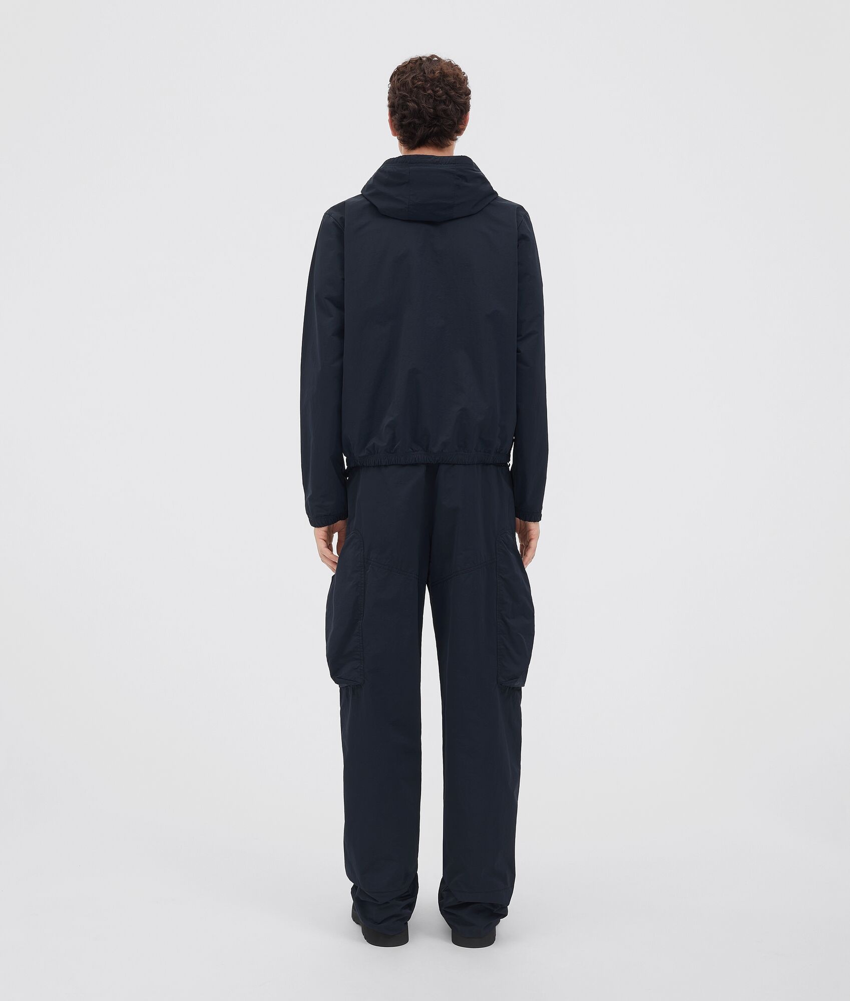 technical nylon hooded jacket - 3