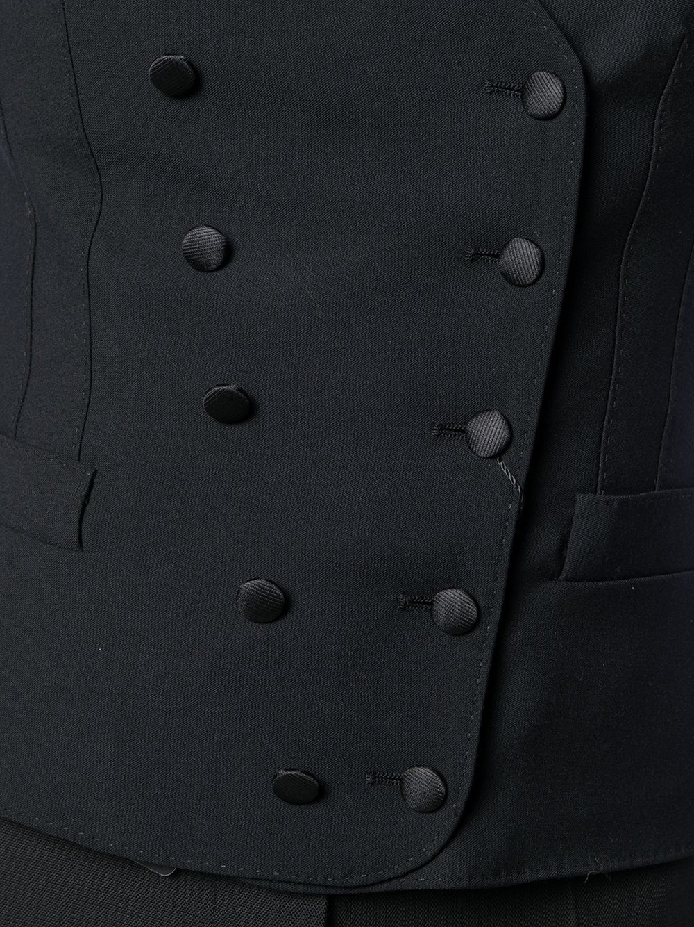 double-breasted waist coat - 5