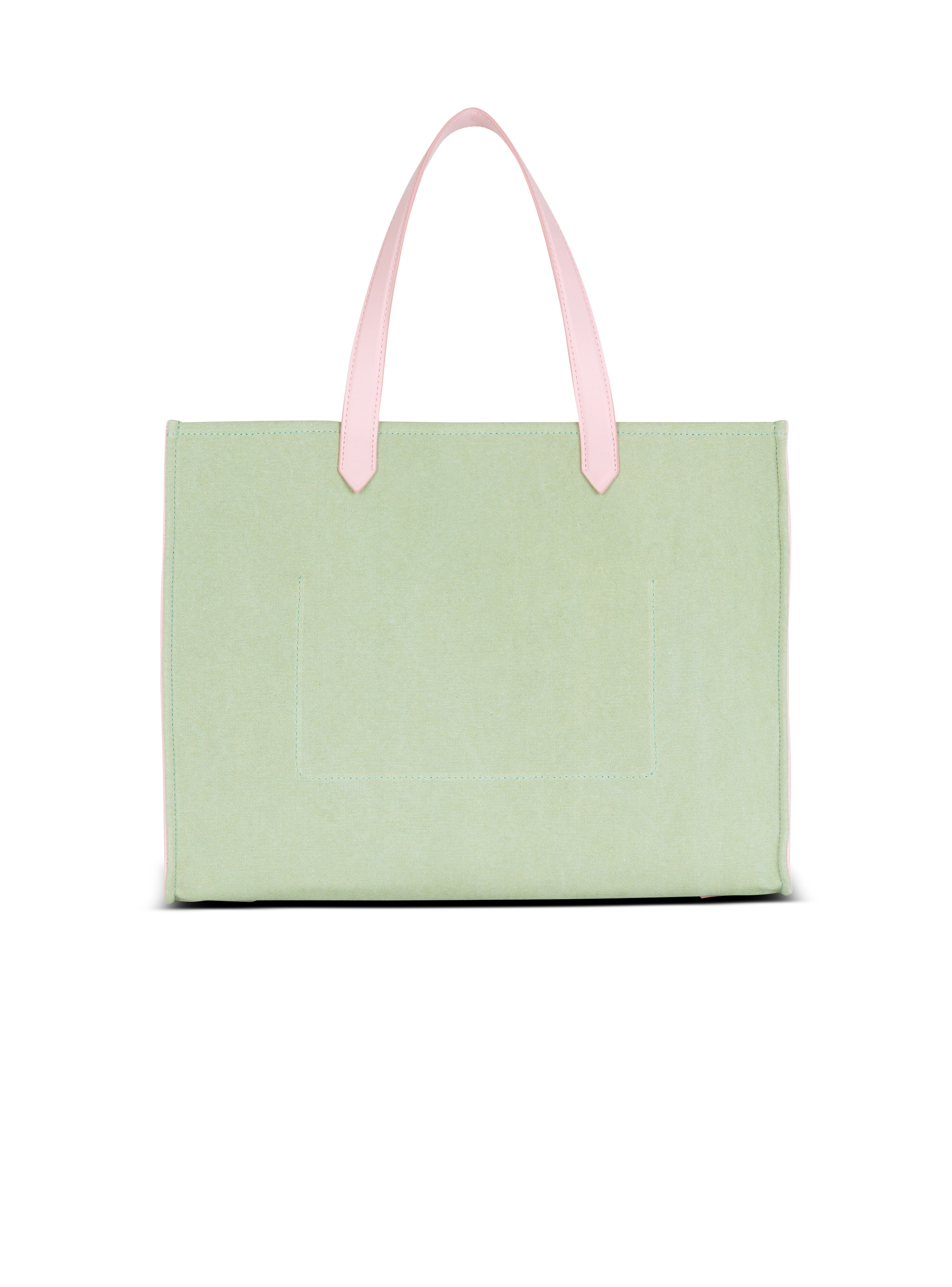 B-Army Medium canvas and leather tote bag - 4