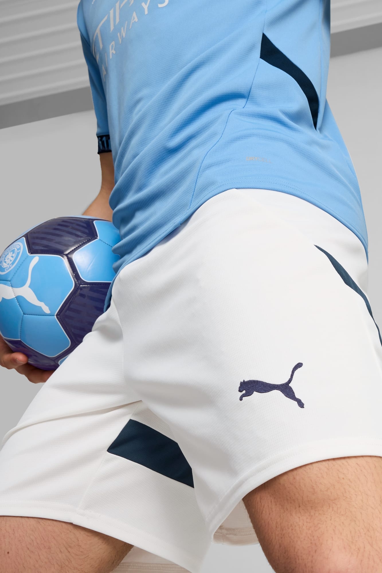 Manchester City 24/25 Men's Replica Soccer Shorts - 4
