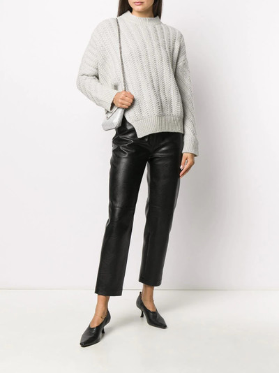 Stella McCartney asymmetric hem knitted jumper outlook