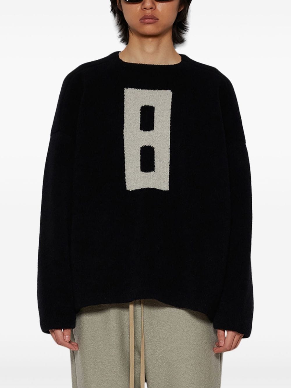 bouclé jumper - 3