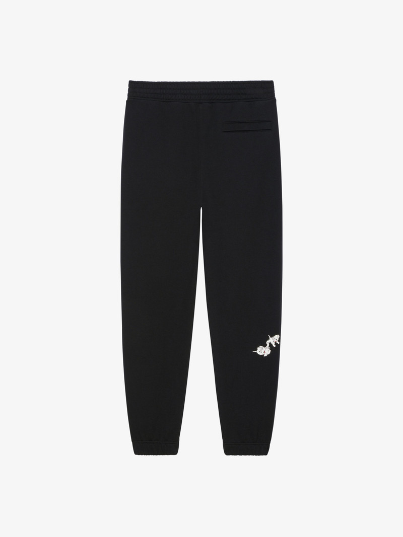 SLIM FIT 101 DALMATIANS JOGGER PANTS IN PRINTED FELPA 5