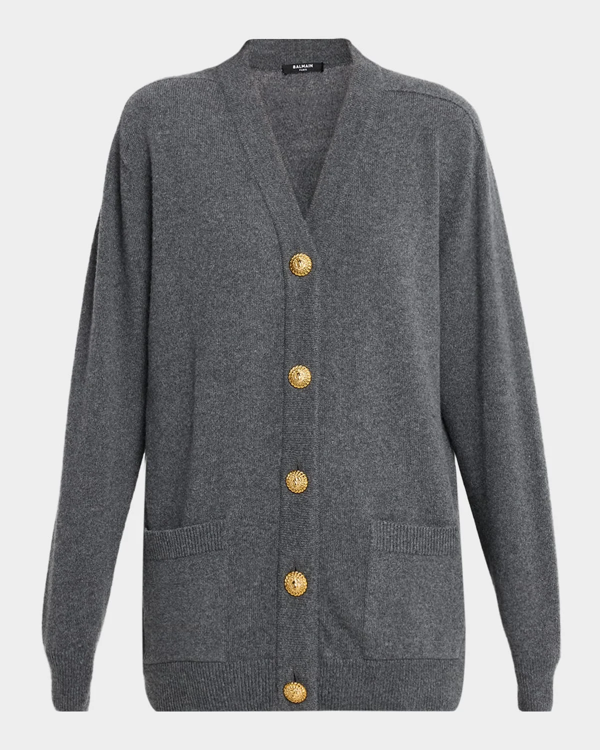 Eco-Cashmere V-Neck Cardigan - 1