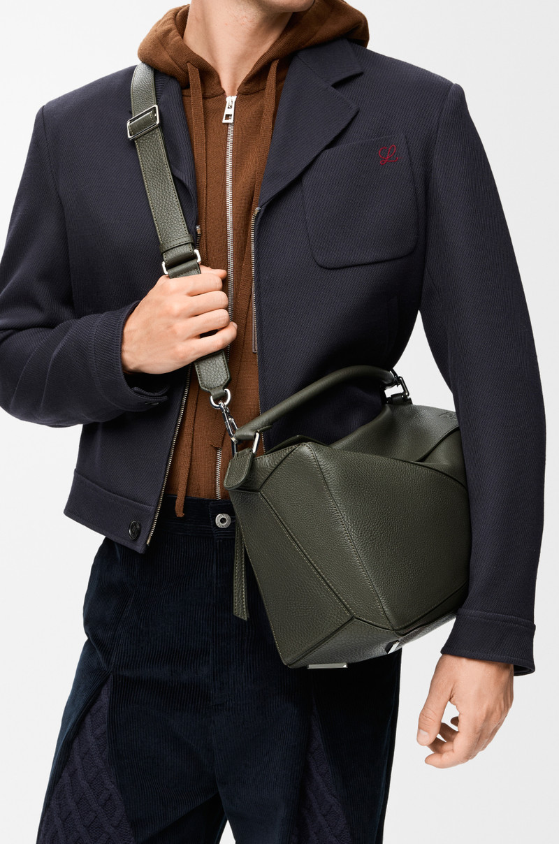 Large Puzzle bag in supple grained calfskin 3