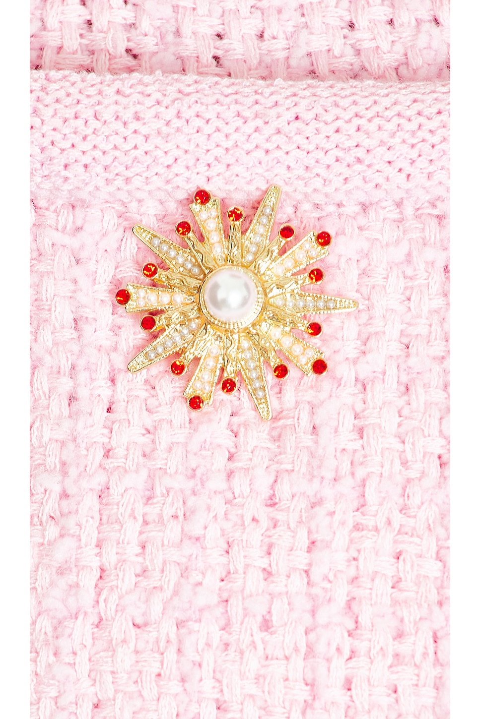 Jewel Button Knit Mini Skirt - 5