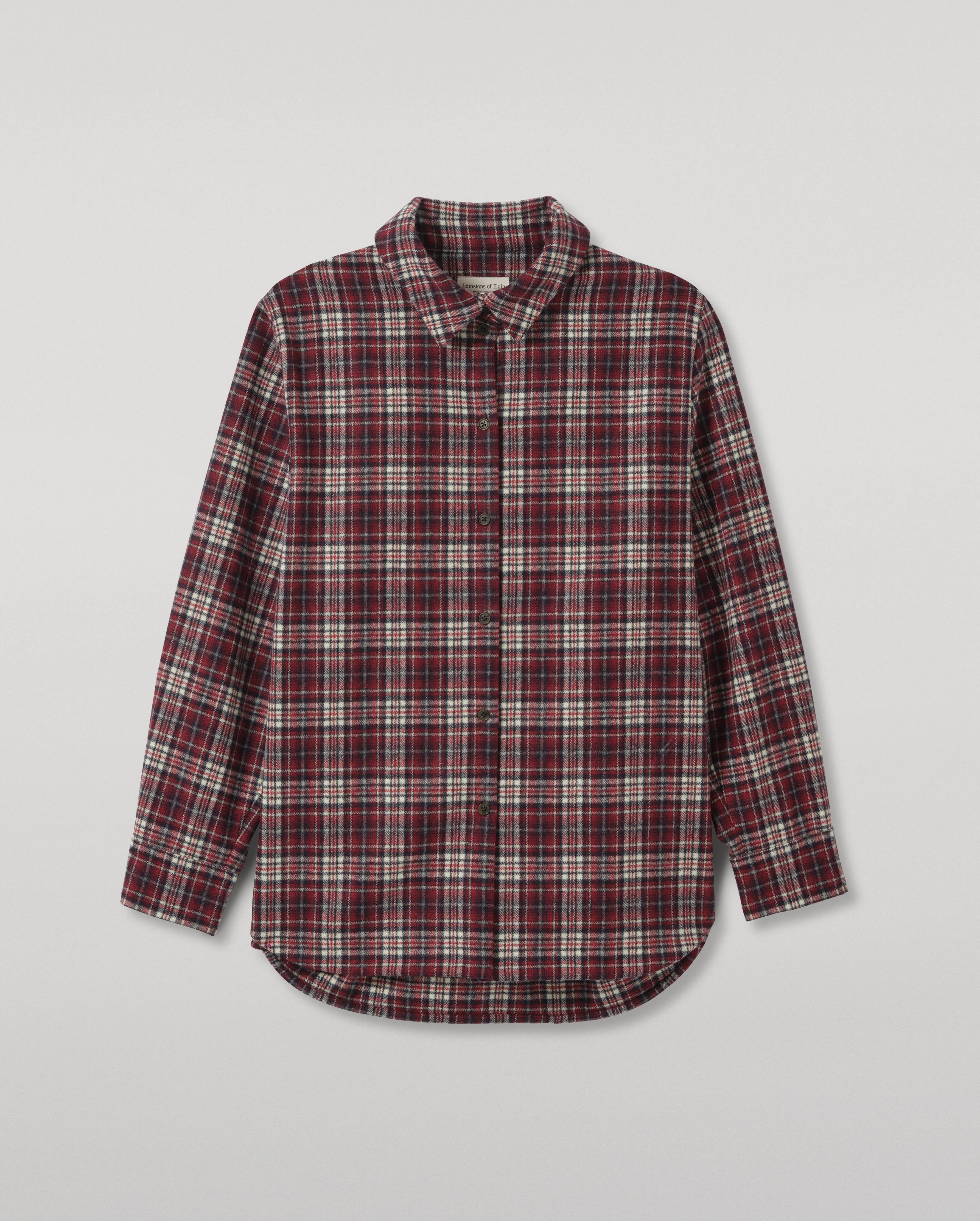 Clanlass Red Plaid Overshirt - 1
