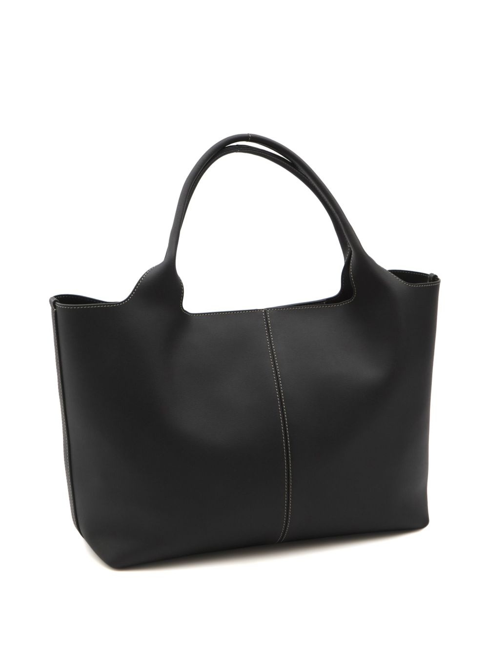 leather tote bag - 3