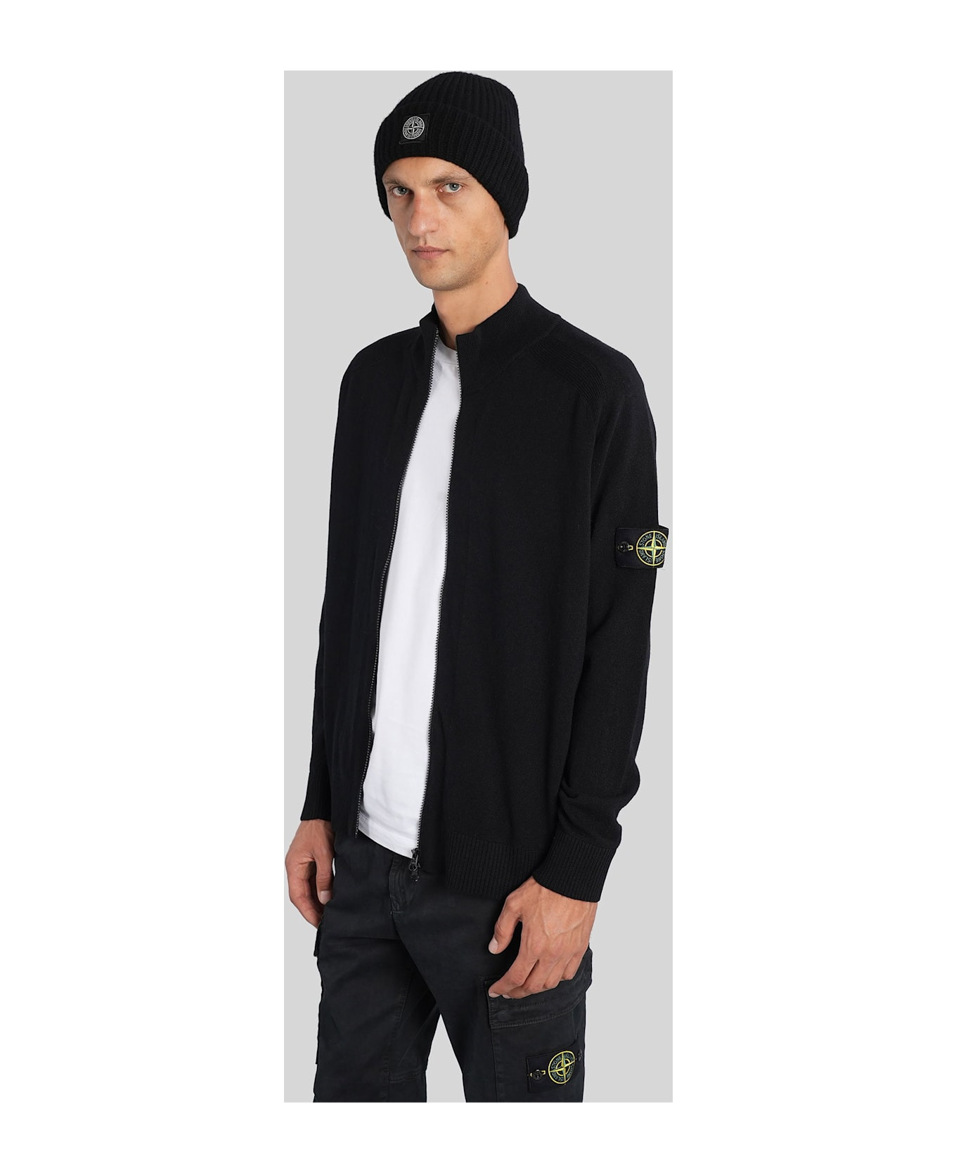 Knitwear In Black Wool - 4