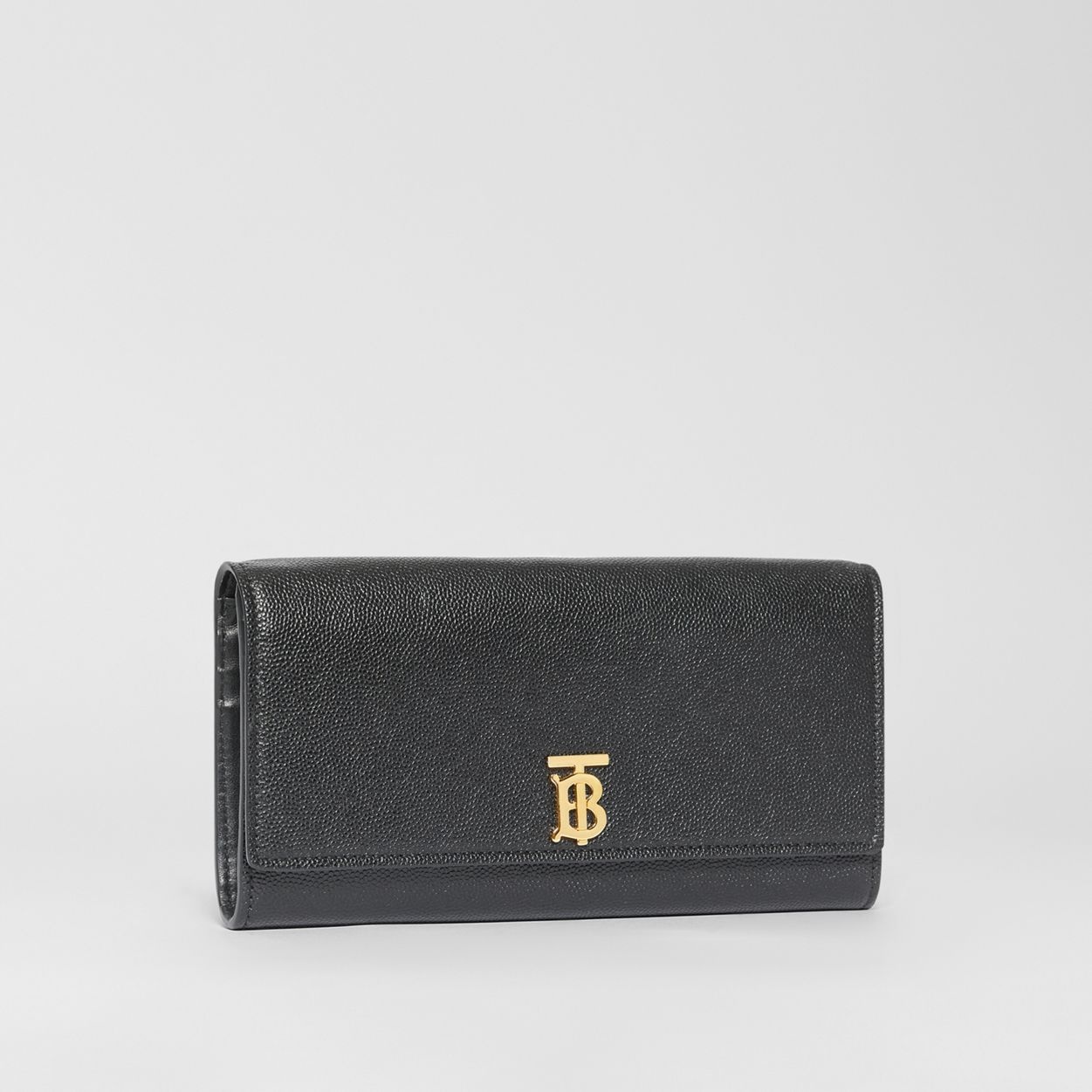 Monogram Motif Grainy Leather Continental Wallet - 5