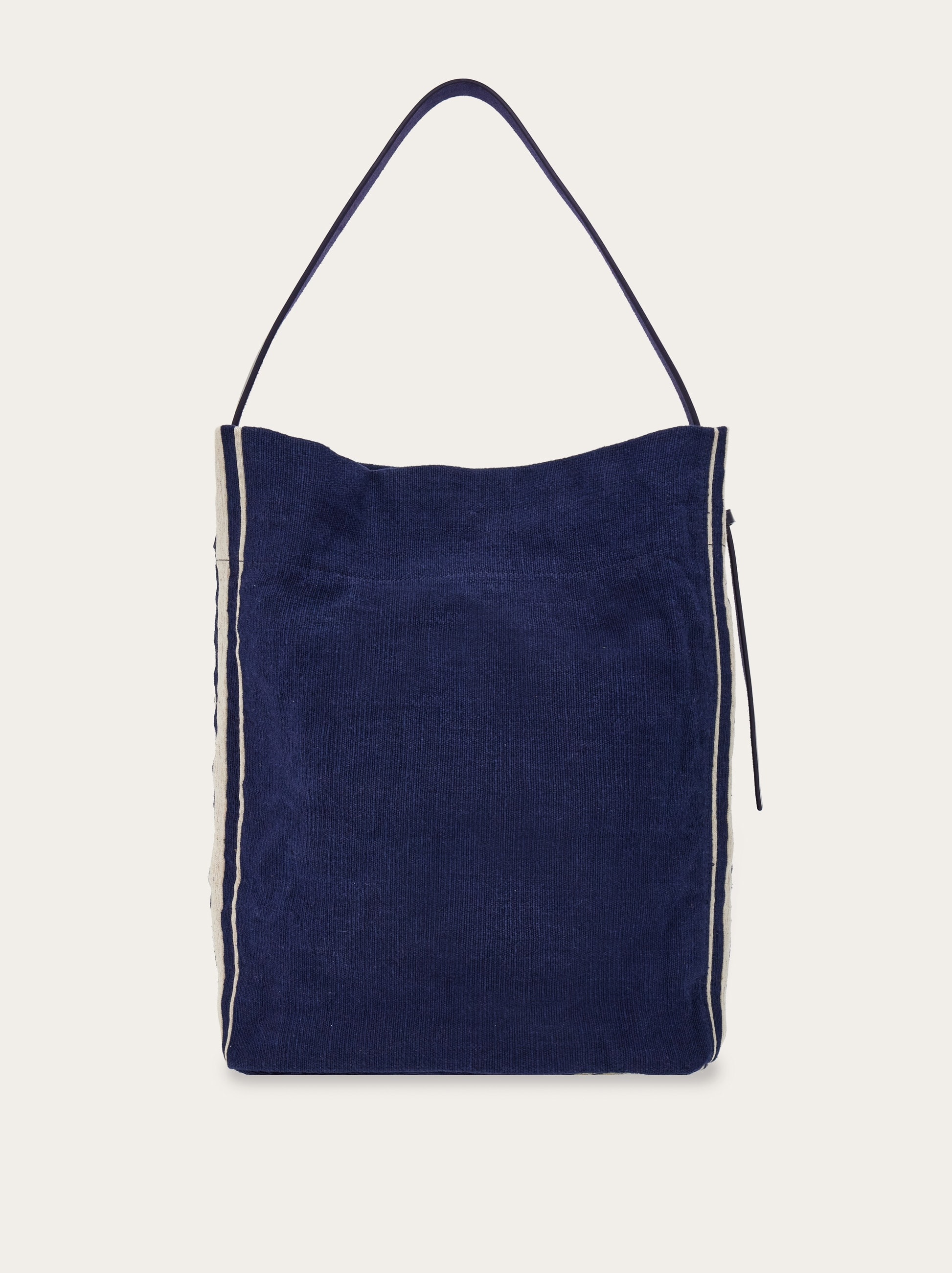 Jacquard fabric tote bag - 1