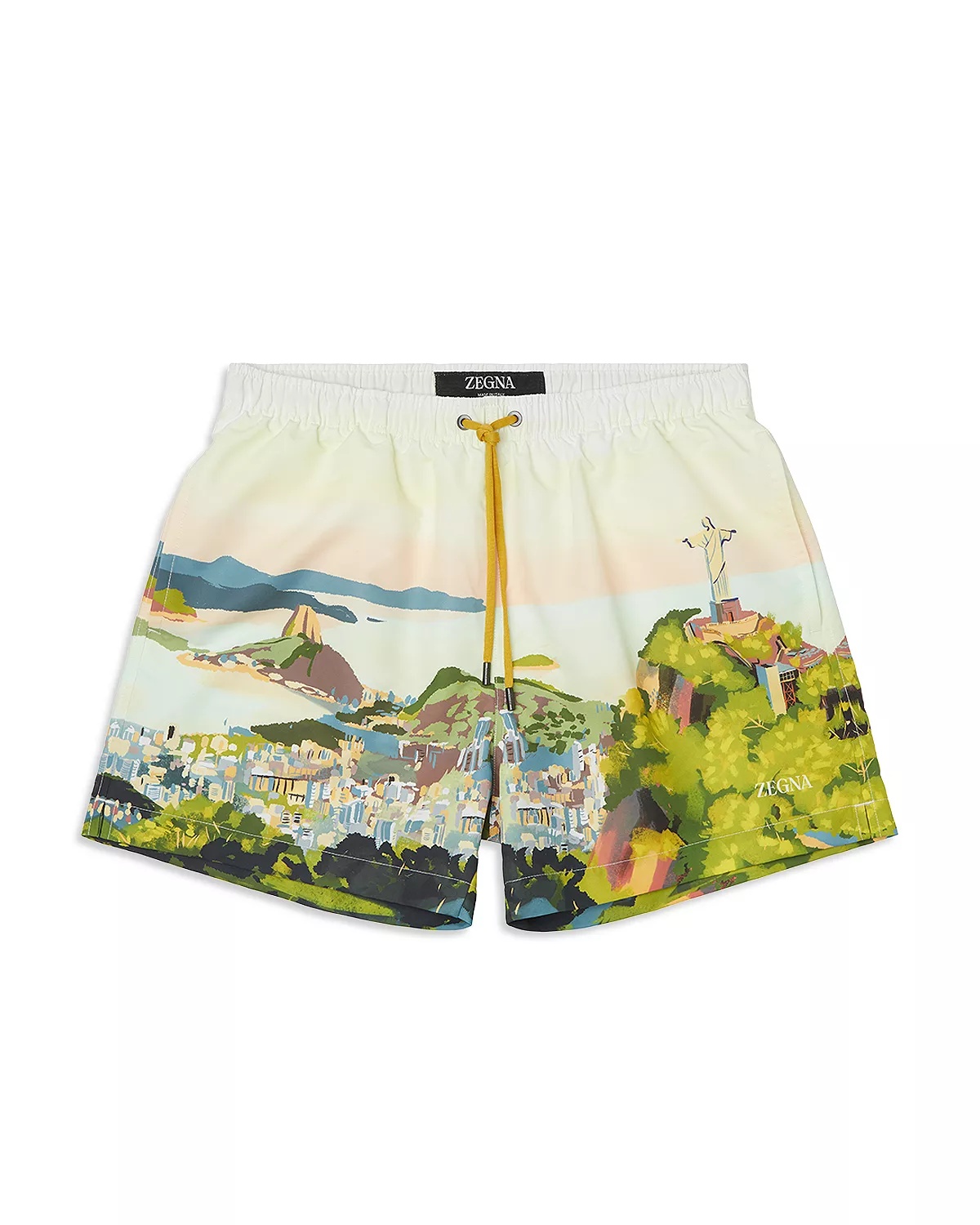Rio de Janeiro Watercolor Swim Shorts - 3