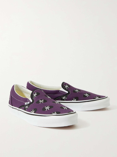 Vans + Wacko Maria UA OG Classic LX Printed Canvas Slip-On Sneakers outlook