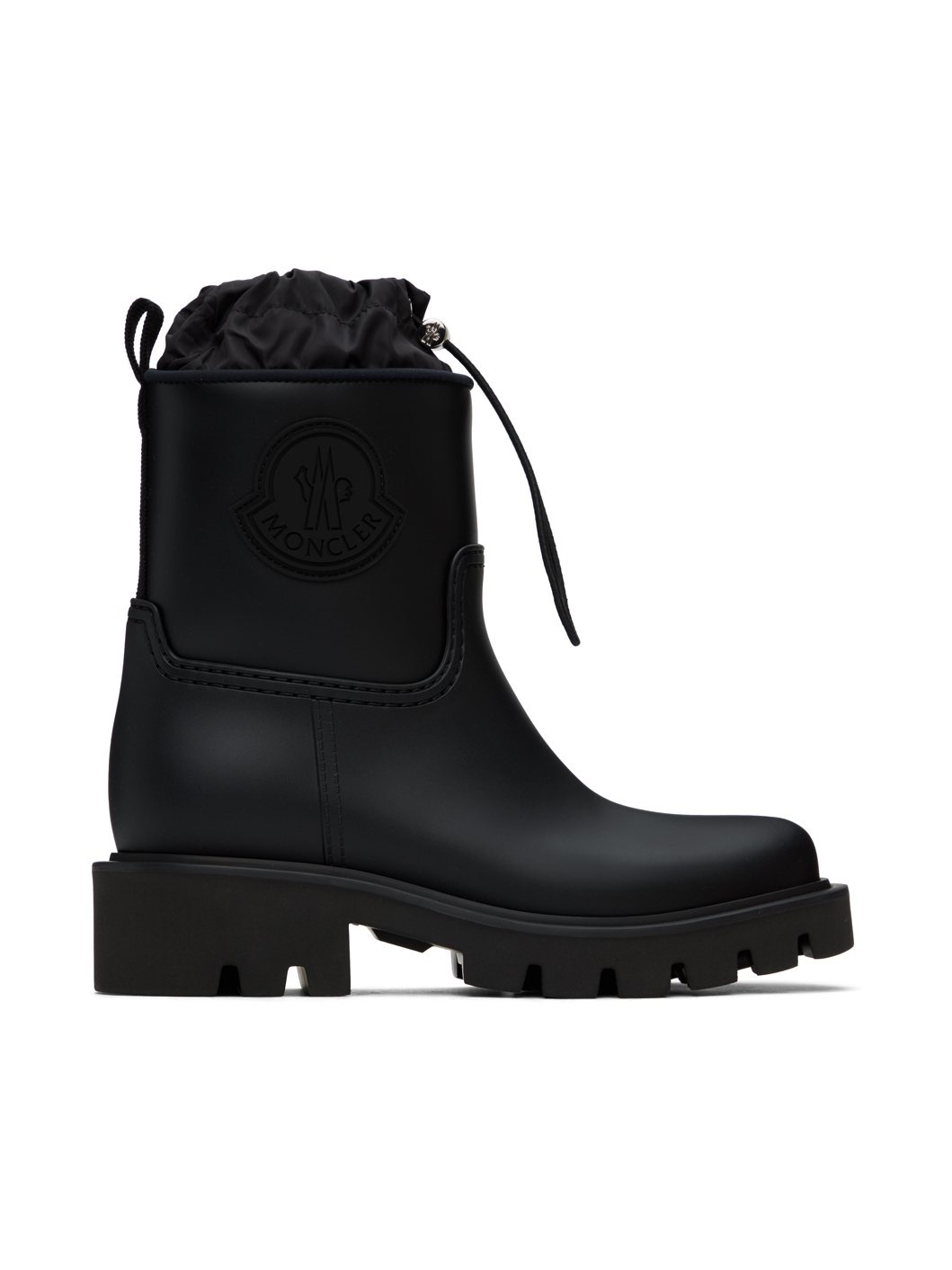 Black Kickstream Rain Boots - 1