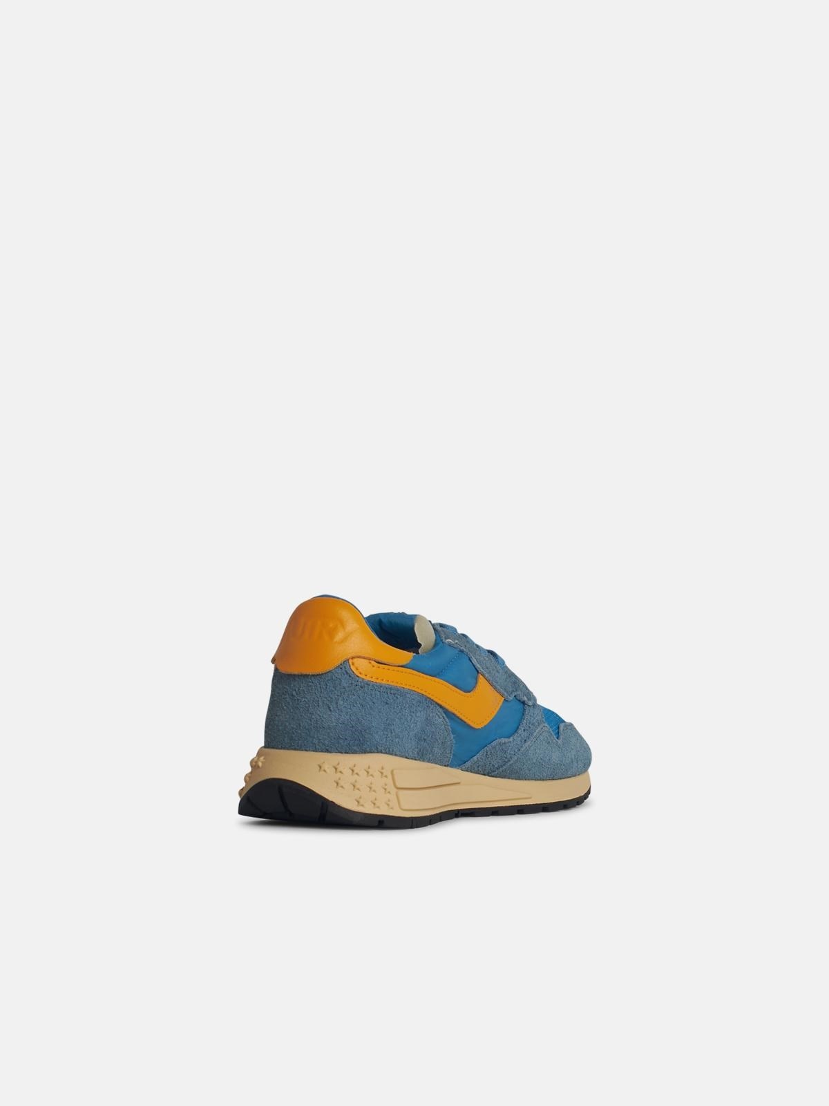 'REELWIND' BLUE SUEDE SNEAKERS - 3