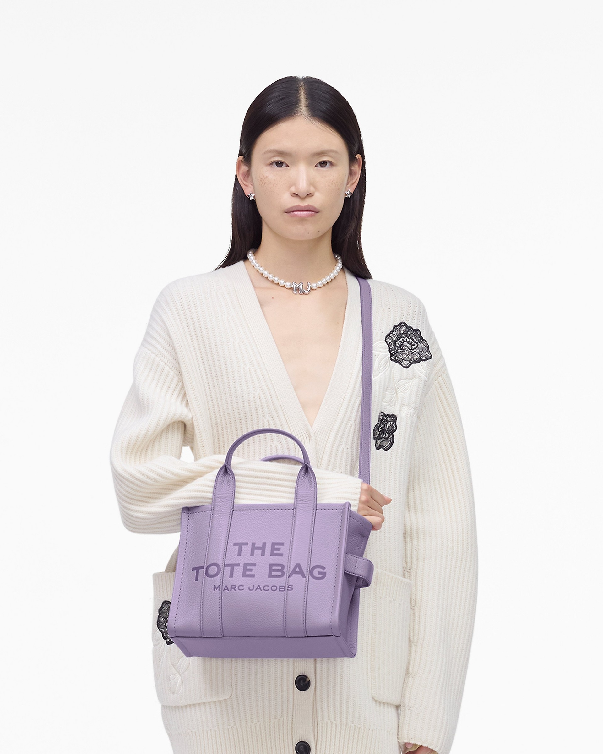 THE LEATHER SMALL TOTE BAG - 2