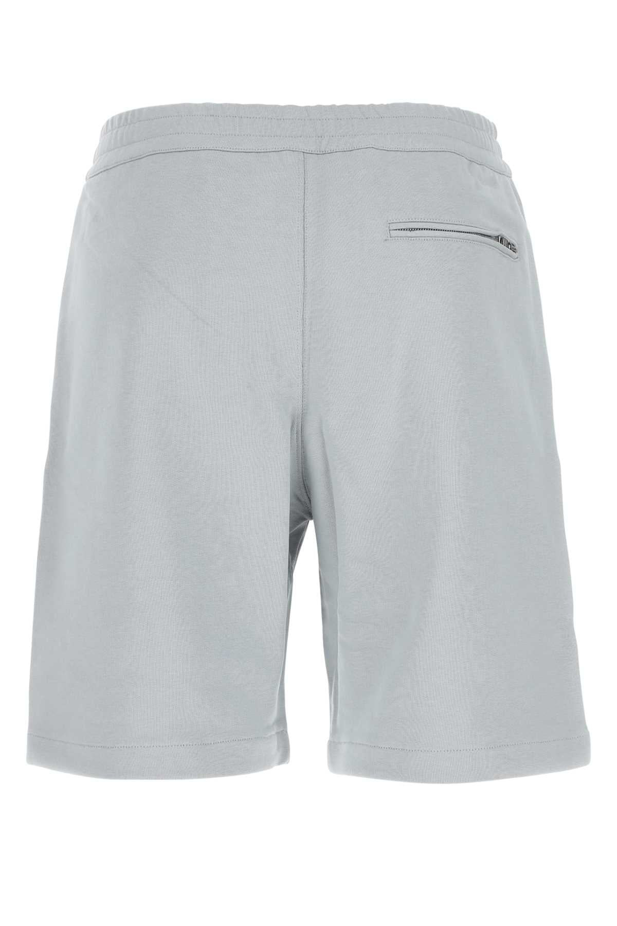 Alexander Mcqueen Men Grey Cotton Bermuda Shorts - 2