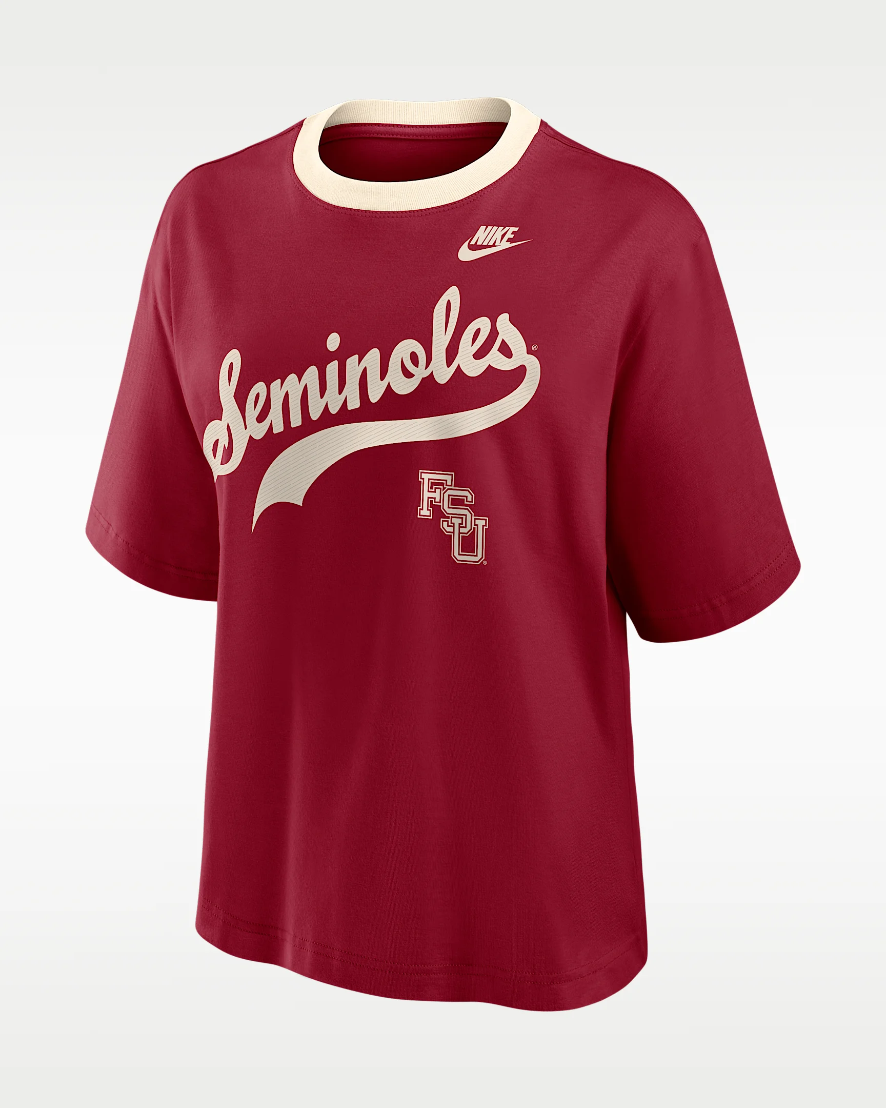 Florida State Legacy Fight Song Boxy Women's Nike College T-Shirt - 1