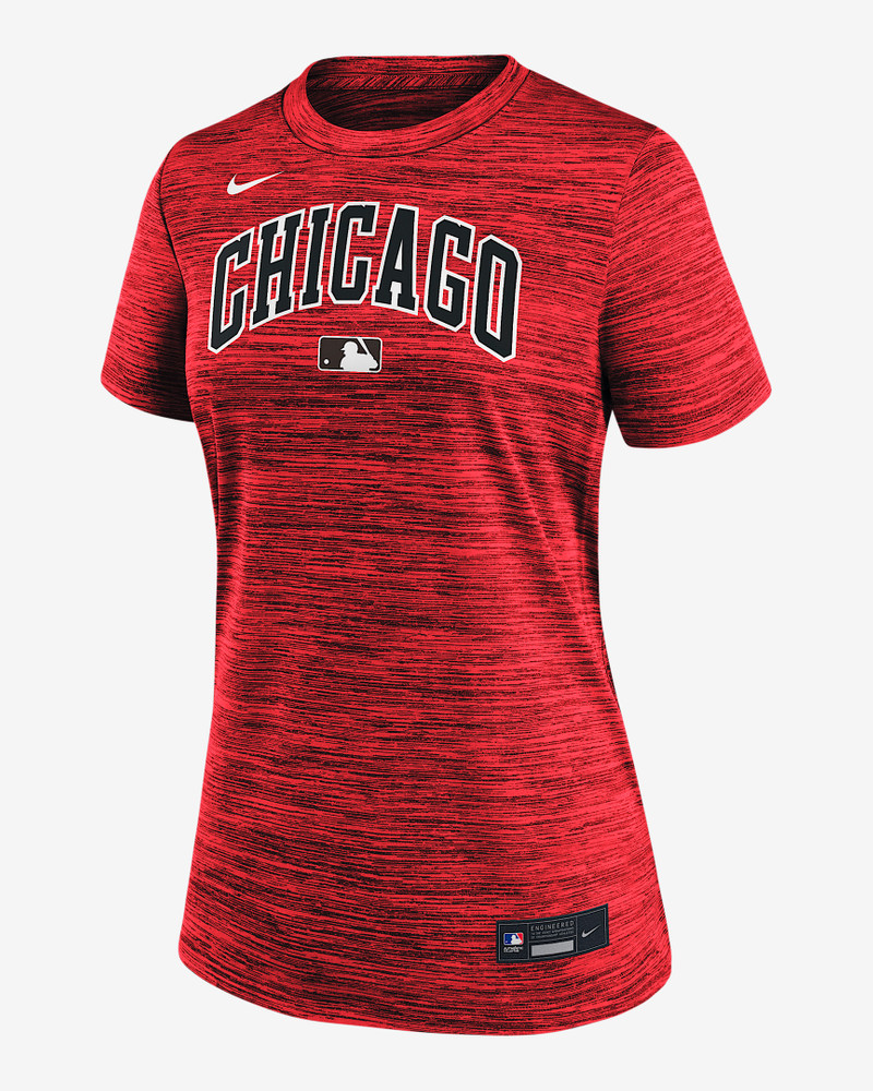 Chicago White Sox Authentic Collection City Connect Velocity Women's Nike Dri-FIT MLB T-Shirt 1