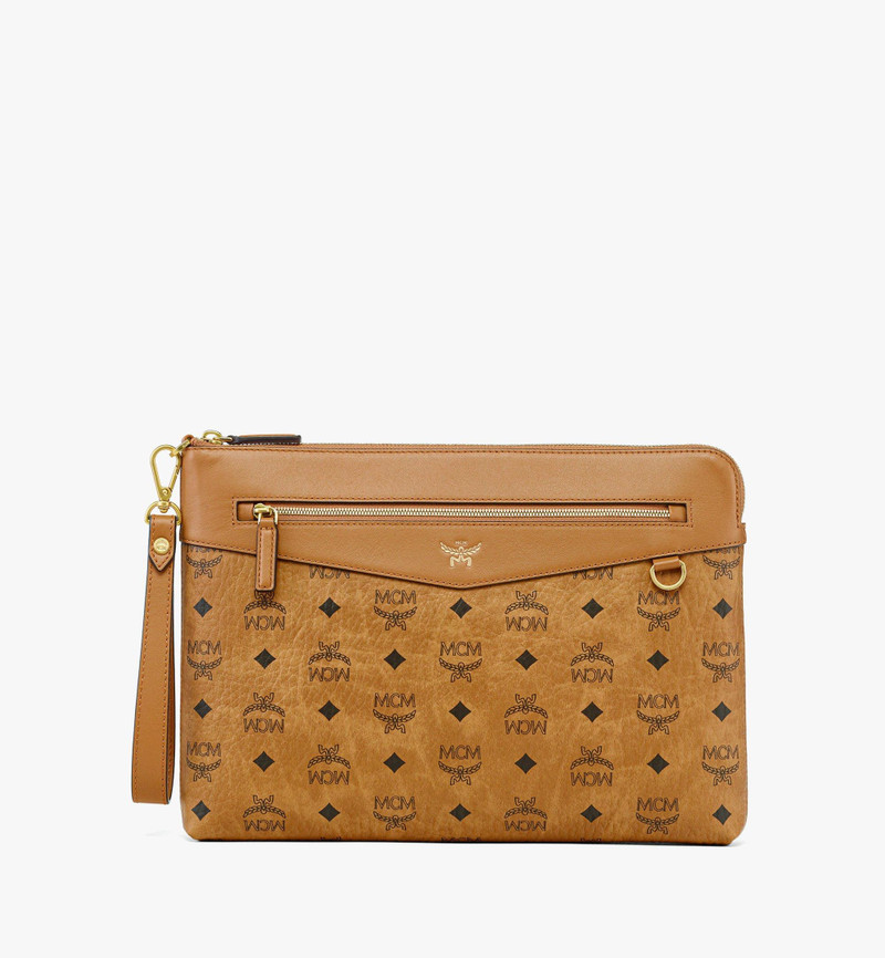 Diamond Wristlet Pouch in Visetos 1