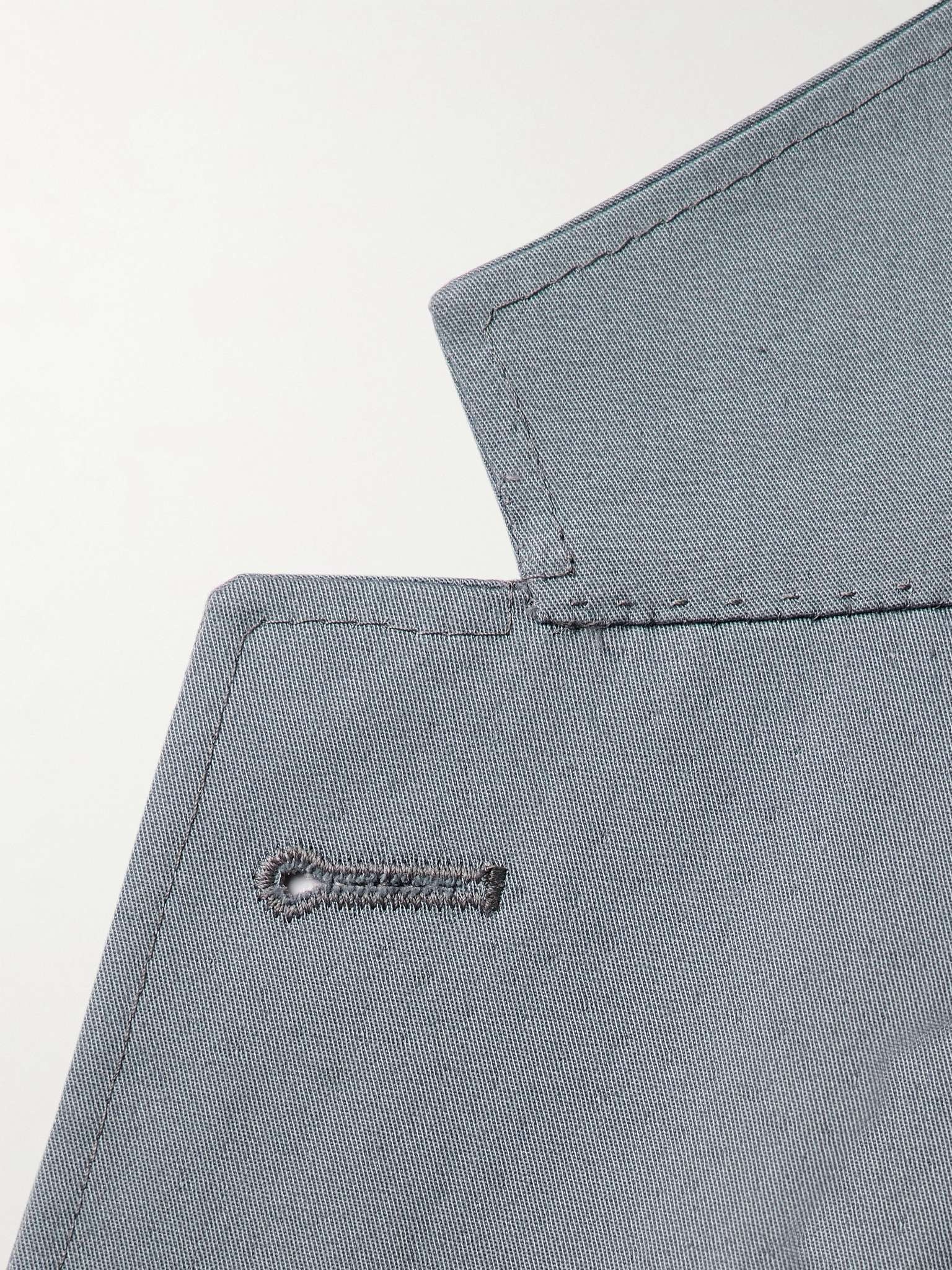 Kei Unstructured Cotton-Blend Suit Jacket - 3