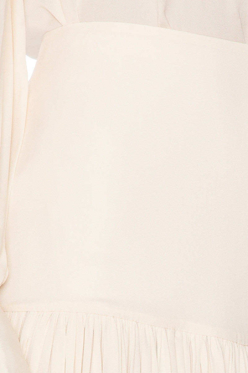 HELSA Diaphanous Maxi Skirt outlook