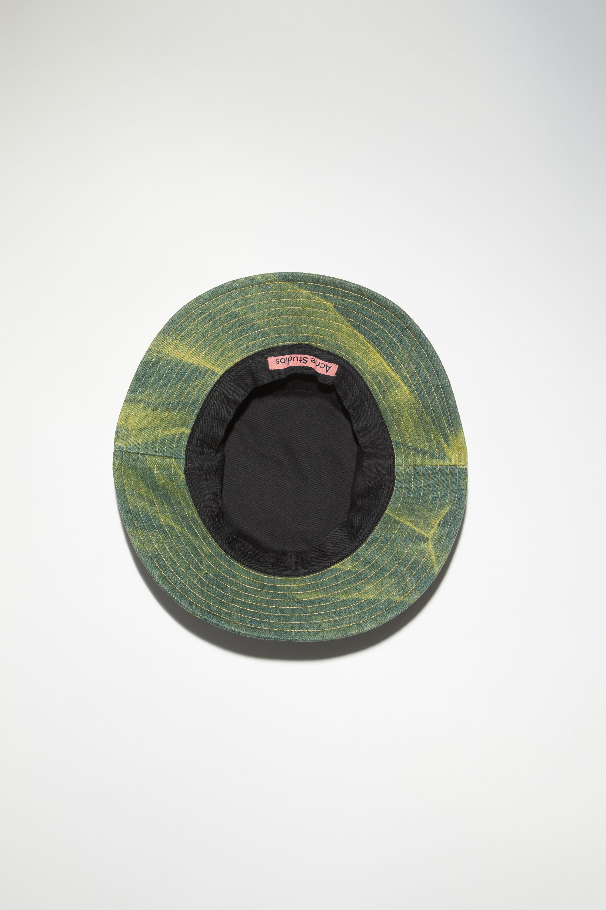 Denim bucket hat - Yellow/blue - 2