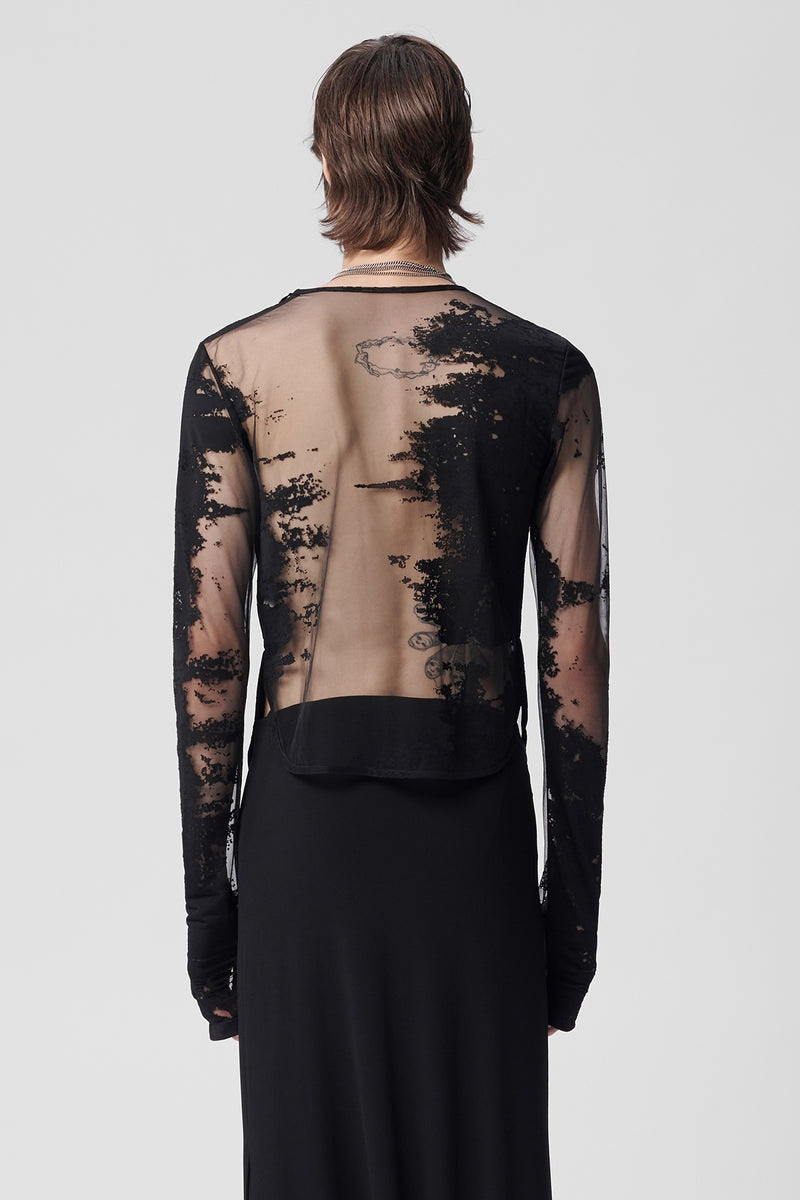 Ludolf Long Sleeve Cropped T-Shirt 3