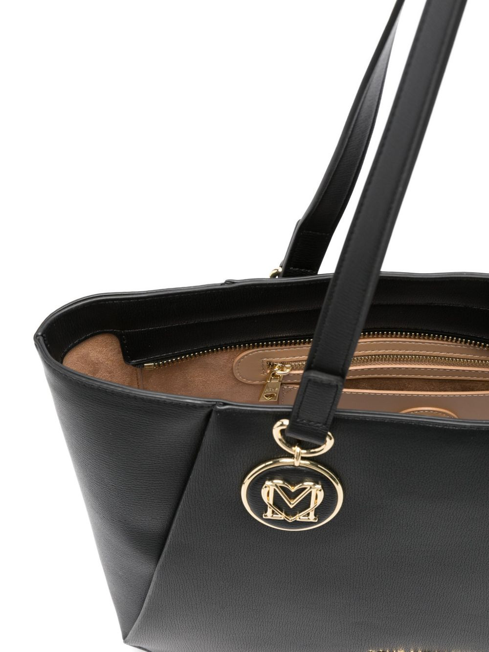 logo-plaque tote bag - 5