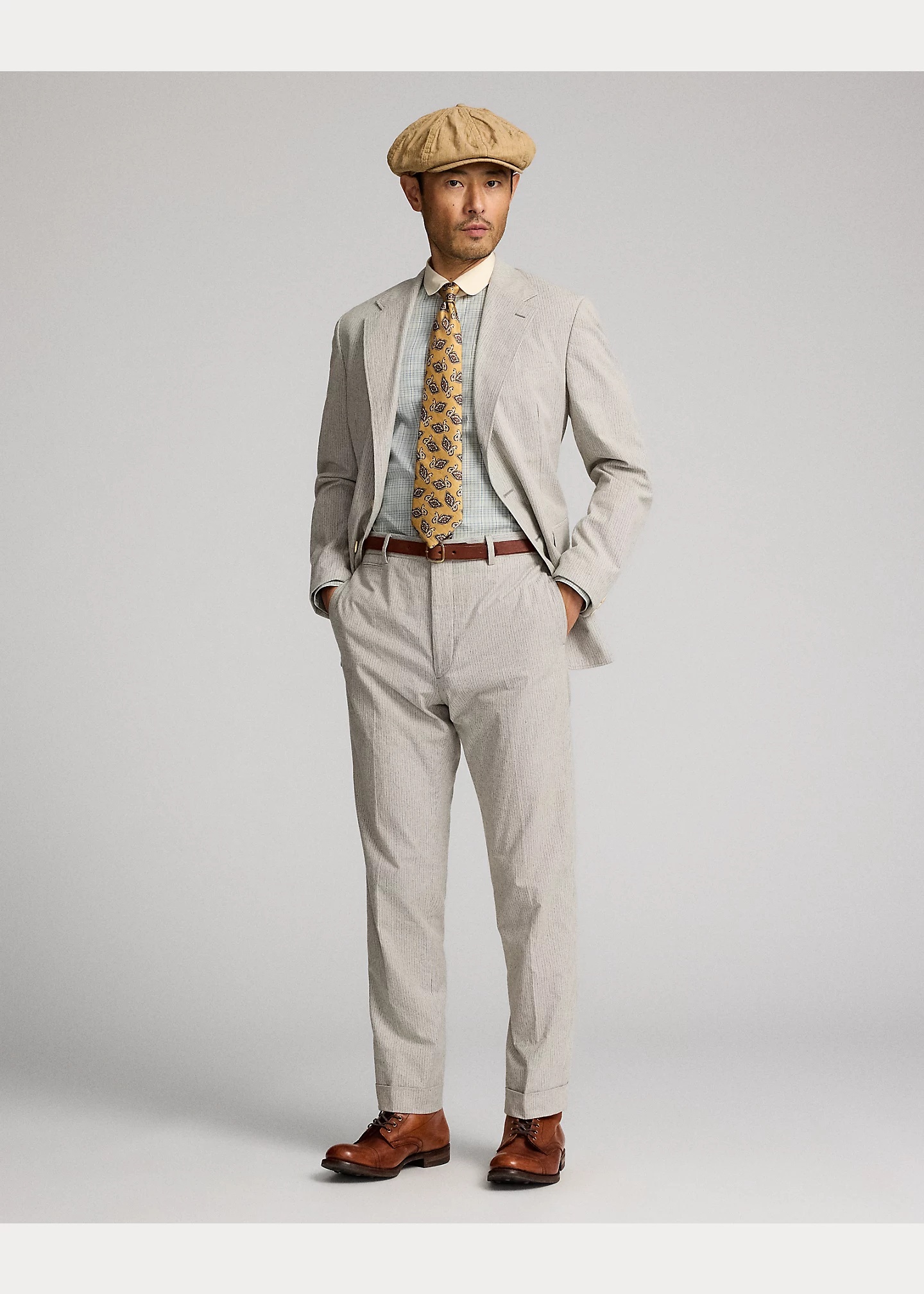 Slim Fit Checked Dobby Shirt - 6