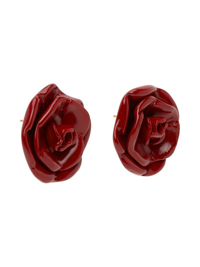 Blumarine Red Rosa Earrings outlook