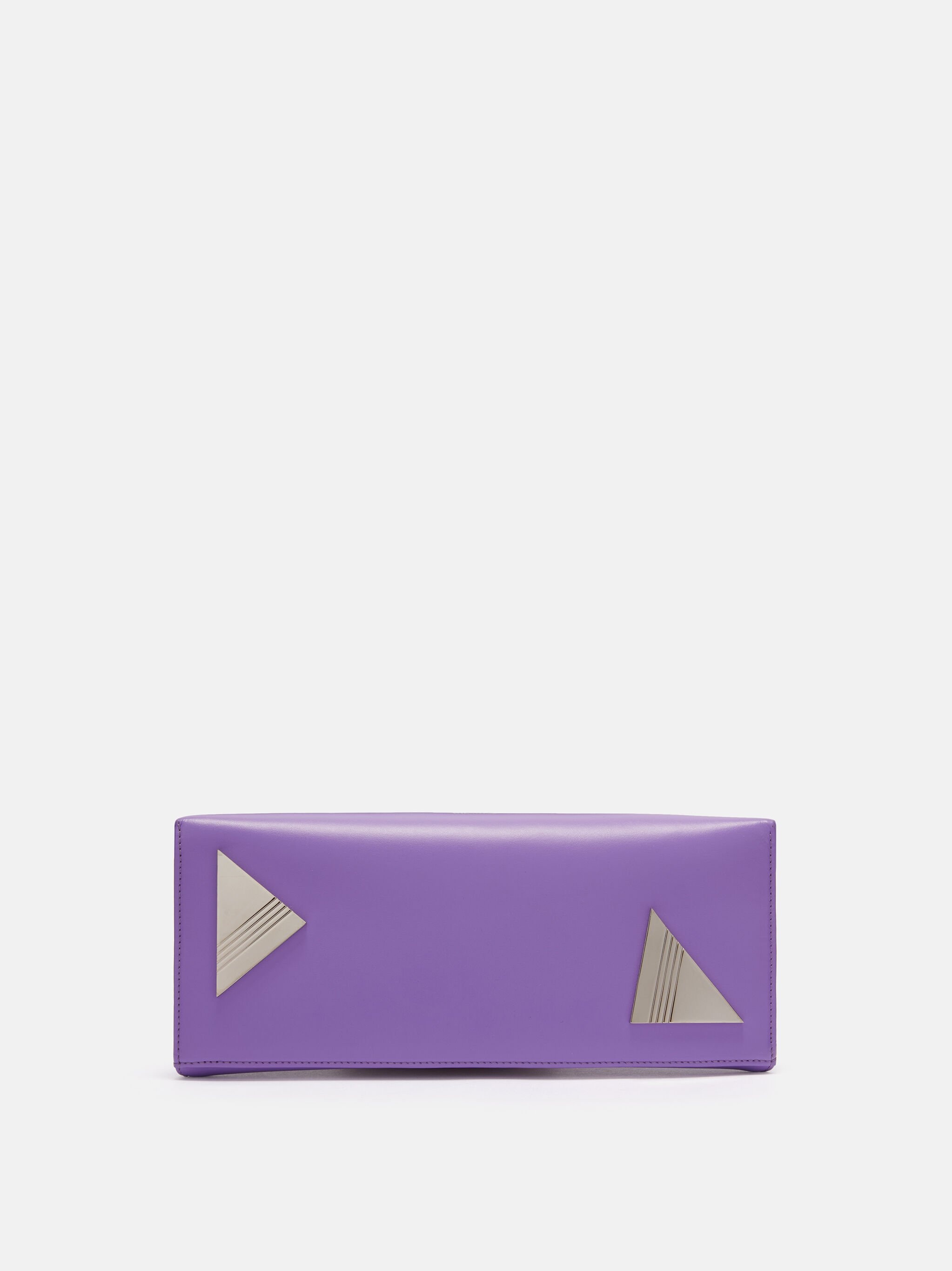 ''8.30PM'' MAUVE OVERSIZED CLUTCH - 5