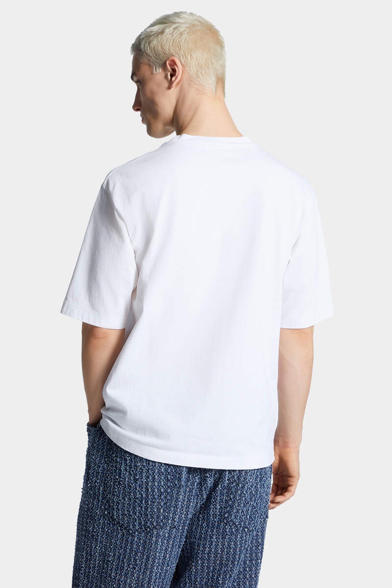 LOOSE FIT SPONGE PATCH T-SHIRT - 4