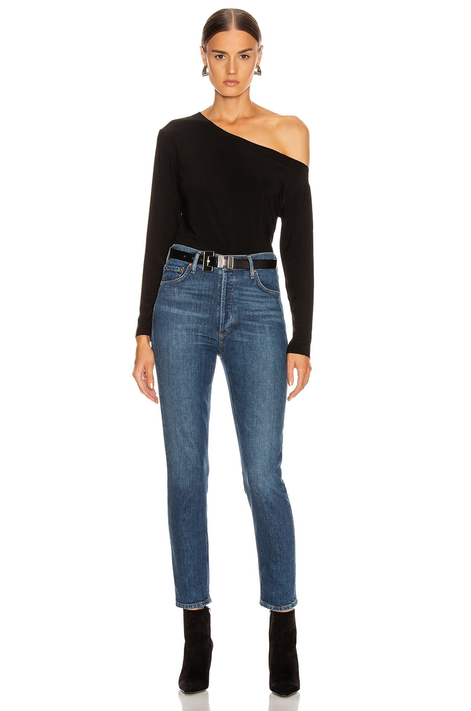 Long Sleeve Drop Shoulder Top - 4