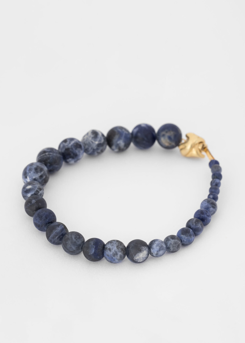 Paul Smith Sodalite & Gold Vermeil Bracelet by Completedworks outlook