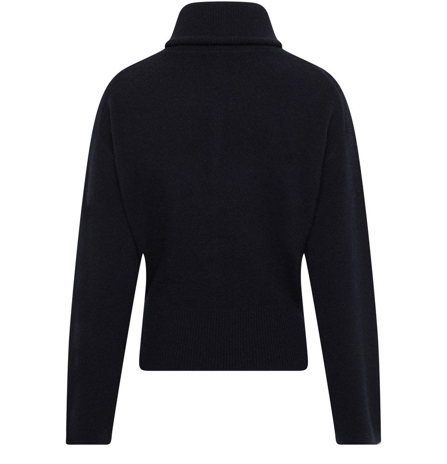 Cashmere zipped sweater - 3